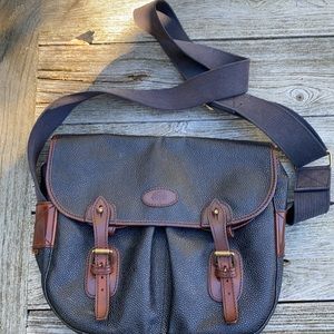 Vintage Mulberry Black Pebble Cross-Body Satchel. Great condition.